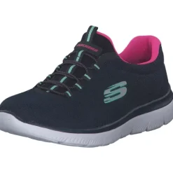 Damen Skechers Sneakers<12980, Sneakers Low, Damen, blau/pink