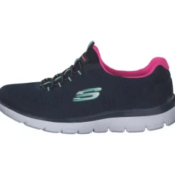 Damen Skechers Sneakers<12980, Sneakers Low, Damen, blau/pink