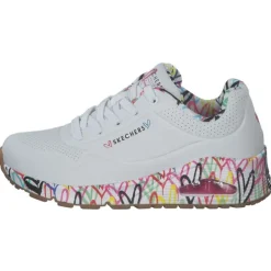 Damen Skechers Sneakers<155506, Sneakers Low, Damen, WHT Weiß