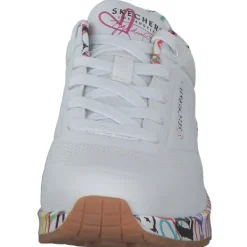 Damen Skechers Sneakers<155506, Sneakers Low, Damen, WHT Weiß