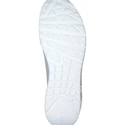 Damen Skechers Sneakers<155506, Sneakers Low, Damen, WRPK white/red/pink