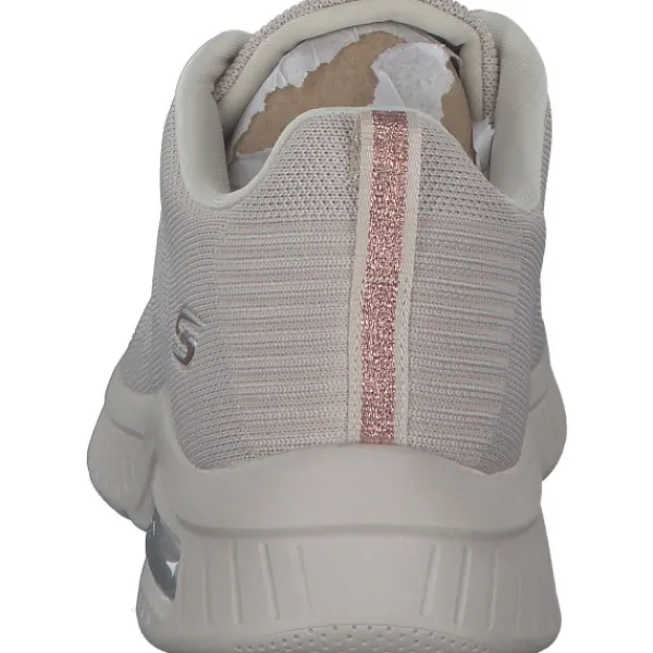 Damen Skechers Sneakers<117378, Sneakers Low, Damen, Beige