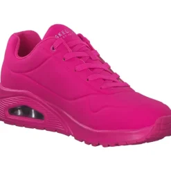 Damen Skechers Sneakers<73667, Sneakers Low, Damen, Pink (Neon Pink)