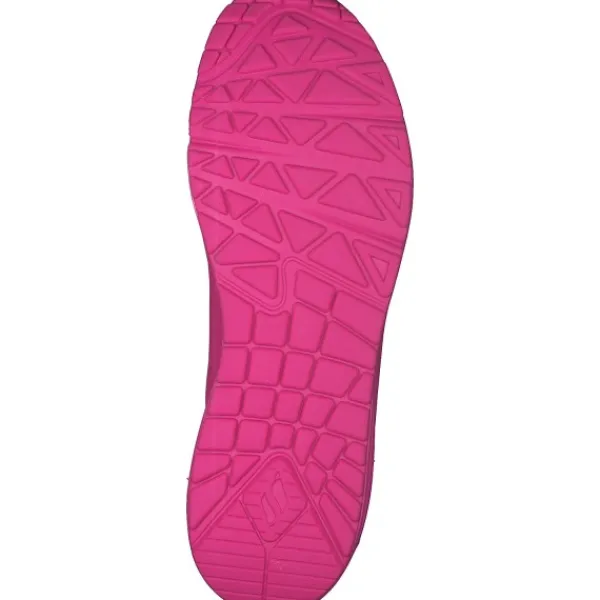 Damen Skechers Sneakers<73667, Sneakers Low, Damen, Pink (Neon Pink)