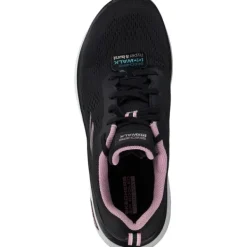 Damen Skechers Sneakers<124578, Sneakers Low, Damen, black/pink