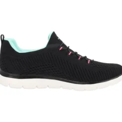 Damen Skechers Sneakers<149036, Sneakers Low, Damen, Schwarz (Black)