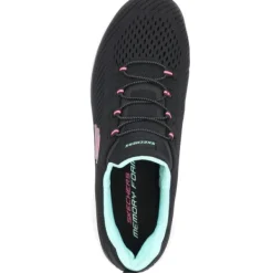 Damen Skechers Sneakers<149036, Sneakers Low, Damen, Schwarz (Black)