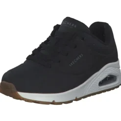 Damen Skechers Sneakers<73690, Sneakers Low, Damen, black/white