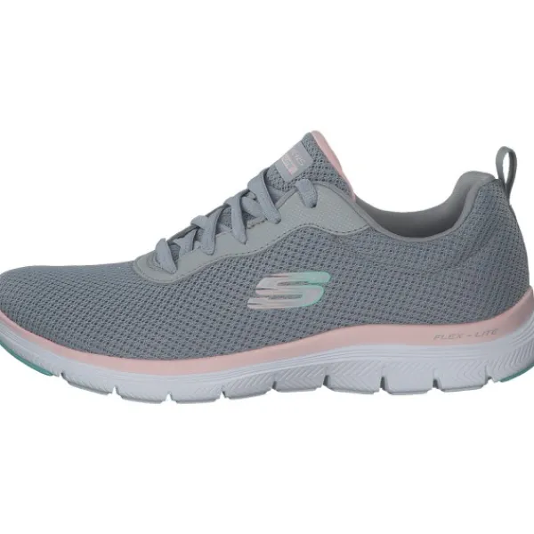 Damen Skechers Sneakers<149303, Sneakers Low, Damen, GYLP grey/lt pink