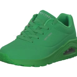 Damen Skechers Sneakers<73690, Sneakers Low, Damen, Green