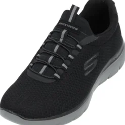 Herren Skechers Sneakers<52811, Sneakers Low, Herren, Schwarz (Black Charcoal)