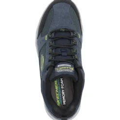 Herren Skechers Sneakers<51893, Sneakers Low, Herren, Blau (Navy Lime)