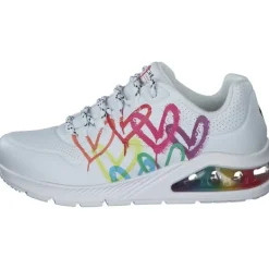 Kinder Skechers Sneakers<155521, Sneakers Low, Kinder, Weiß