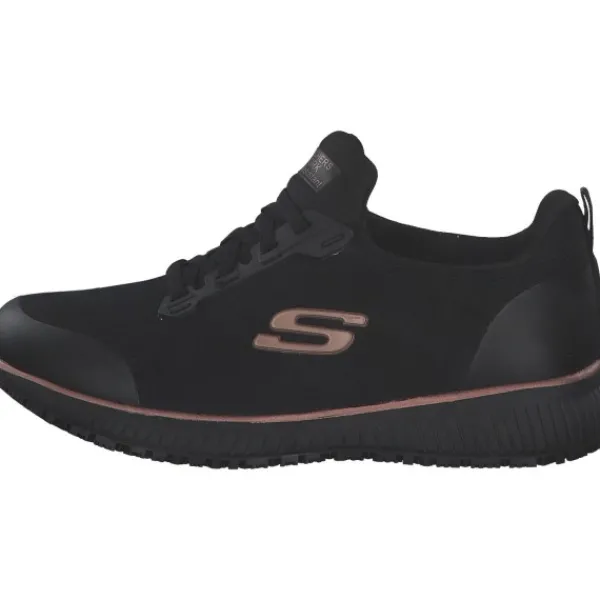 Damen Skechers Sneakers<77222EC, Sneakers Low, Damen, BKRG black rose gold