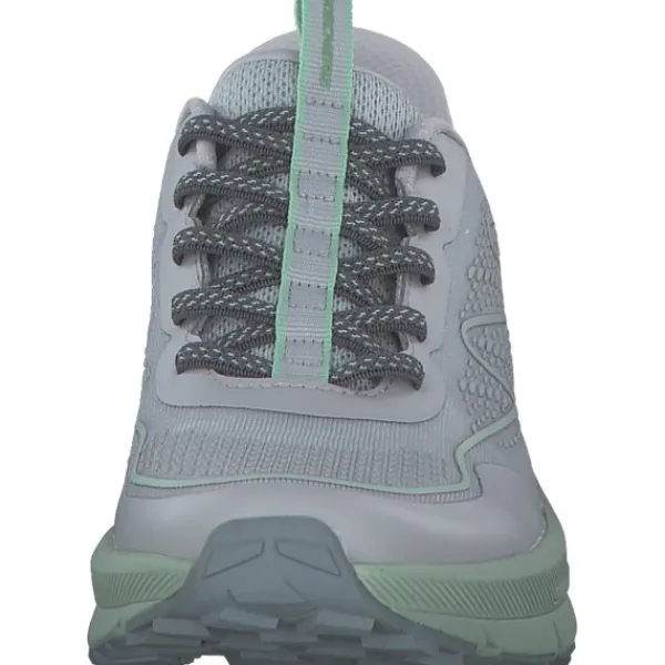 Damen Skechers Sneakers<180157-GYGR SWITCH BACK, Slip-On-Sneaker, Damen, GRAY / GREENTRIM