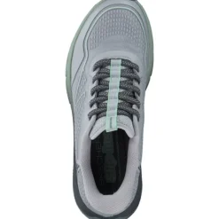 Damen Skechers Sneakers<180157-GYGR SWITCH BACK, Slip-On-Sneaker, Damen, GRAY / GREENTRIM
