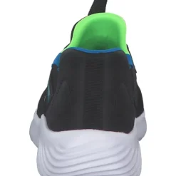 Kinder Skechers Slipper<403822L BBLM Bounder, Slipper (Kinder), Kinder, black/blue