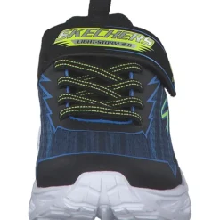 Kinder Skechers Slipper<400149L BKBL Light Storm 2.0, Slipper (Kinder), Kinder, black/blue/yellow