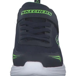 Kinder Skechers Slipper<403609L NVLM Mazematics, Slipper (Kinder), Kinder, navy/lime