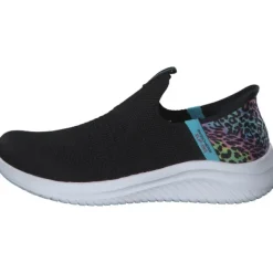 Kinder Skechers Slipper<303801L, Slipper (Kinder), Kinder, Schwarz