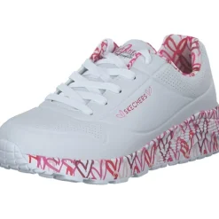 Kinder Skechers Klassische- & Business Schuhe<314976L WRPK 314976L, Schnürschuhe, Kinder, Weiß (White)