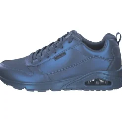 Damen Skechers Klassische- & Business Schuhe<177104-SLT UNO-GALACTIC GAL, Schnürschuhe, Damen, SLATE METALLIC