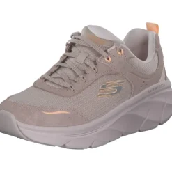 Damen Skechers Klassische- & Business Schuhe<150108-TPOR D'LUX WALKER2.0-AUTUMN SUN, Schnürschuhe, Damen, Beige