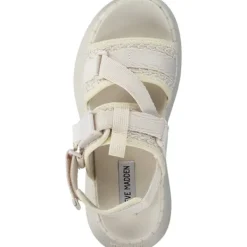 Damen Steve Madden Sandaletten<Decorum SM11003017, Keilsandaletten, Damen, bone bone