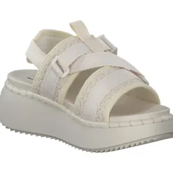 Damen Steve Madden Sandaletten<Decorum SM11003017, Keilsandaletten, Damen, bone bone