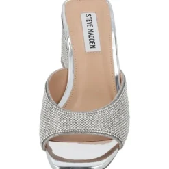 Damen Steve Madden Pantoletten & Badeschuhe<Glowing SM11002850, Plateau-Pantoletten, Damen, crystal