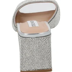 Damen Steve Madden Pantoletten & Badeschuhe<Glowing SM11002850, Plateau-Pantoletten, Damen, crystal