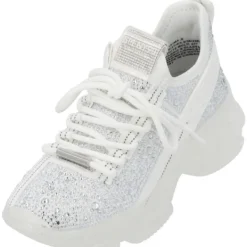 Damen Steve Madden Klassische- & Business Schuhe<Maxima SM11001807, Schnürschuhe, Damen, Weiß