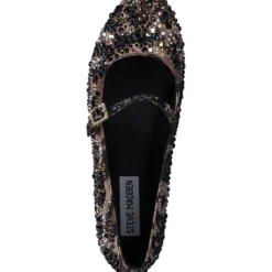 Damen Steve Madden Ballerinas<SM11003427-969 Brissa-R, Ballerinas, Damen, LEOPARD
