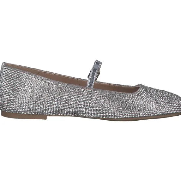 Damen Steve Madden Ballerinas<SM11003245-998 Ezri R, Ballerinas, Damen, silver rhinestones