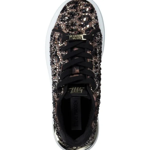 Damen Steve Madden Klassische- & Business Schuhe<SM11003433-969 Glazed-R, Schnürschuhe, Damen, LEOPARD