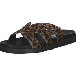 Damen Steve Madden Pantoletten & Badeschuhe<SM11003505-969, Plateau-Pantoletten, Damen, Leopard