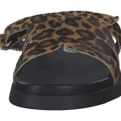 Damen Steve Madden Pantoletten & Badeschuhe<SM11003505-969, Plateau-Pantoletten, Damen, Leopard