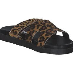 Damen Steve Madden Pantoletten & Badeschuhe<SM11003505-969, Plateau-Pantoletten, Damen, Leopard
