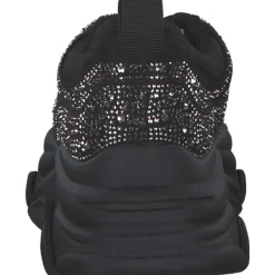 Damen Steve Madden Klassische- & Business Schuhe<SM19000082-915 Privy, Schnürschuhe, Damen, black/silver