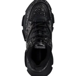 Damen Steve Madden Klassische- & Business Schuhe<SM19000082-915 Privy, Schnürschuhe, Damen, black/silver