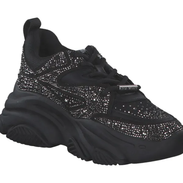 Damen Steve Madden Klassische- & Business Schuhe<SM19000082-915 Privy, Schnürschuhe, Damen, black/silver