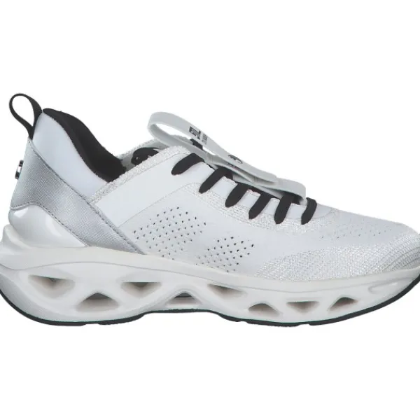 Damen Steve Madden Klassische- & Business Schuhe<SM11003055-196 Surge 1, Schnürschuhe, Damen, white/silver