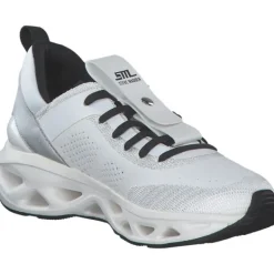 Damen Steve Madden Klassische- & Business Schuhe<SM11003055-196 Surge 1, Schnürschuhe, Damen, white/silver