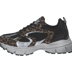 Damen Steve Madden Klassische- & Business Schuhe<SM11001908-BLO Plaja, Schnürschuhe, Damen, black/leopard