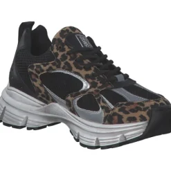 Damen Steve Madden Klassische- & Business Schuhe<SM11001908-BLO Plaja, Schnürschuhe, Damen, black/leopard