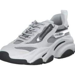 Damen Steve Madden Klassische- & Business Schuhe<SM19000033-04D Possession-e, Schnürschuhe, Damen, silver/white