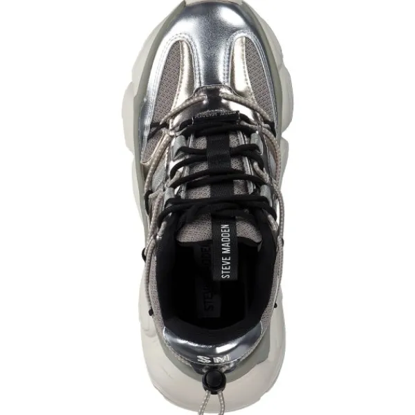 Damen Steve Madden Klassische- & Business Schuhe<SM11002961-PGD Spectator, Schnürschuhe, Damen, pewter/gold