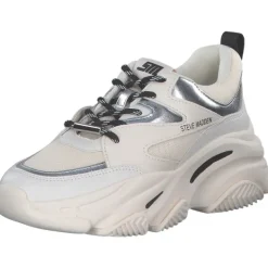 Damen Steve Madden Klassische- & Business Schuhe<SM19000096-WBG Progessive, Schnürschuhe, Damen, offwhite/beige