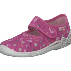 Kinder Superfit Hausschuhe<BELINDA 00288, Hausschuhe, Kinder, PINK/MEHRFARBIG