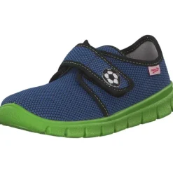 Kinder Superfit Hausschuhe<BOBBY 00266, Hausschuhe, Kinder, Blau (Water Kombi)